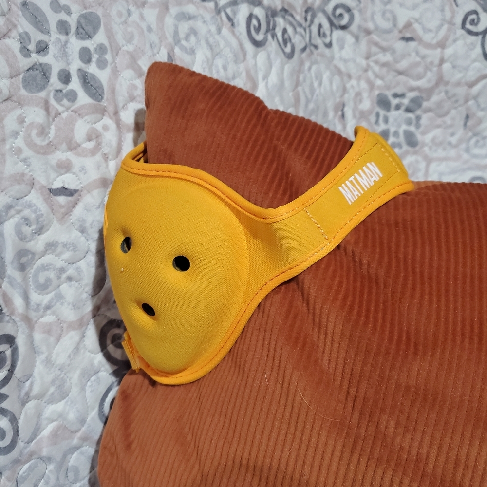 Matman 34 dynasty youth headgear adjustable yellow